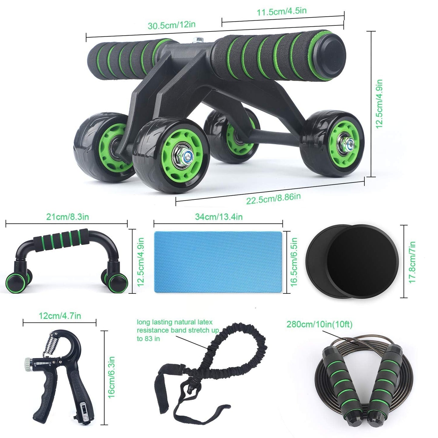 Kit de fitness 10 en 1